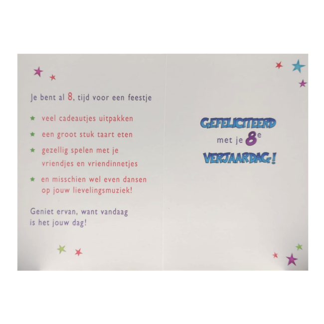 Artige Kaart - That funny age - 8  jaar - TFA010