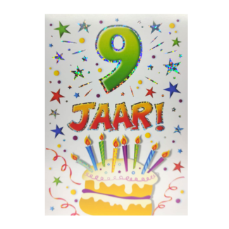 Artige Kaart - That funny age - 9 jaar - TFA011