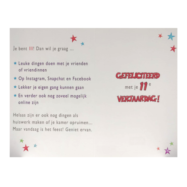 Artige Kaart - That funny age - 11 jaar - TFA014