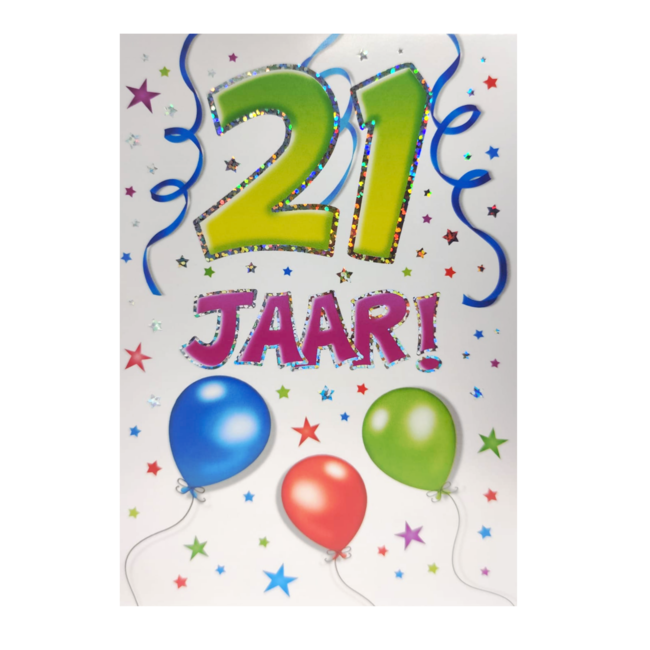 Artige Kaart - That funny age - 21 jaar - TFA028