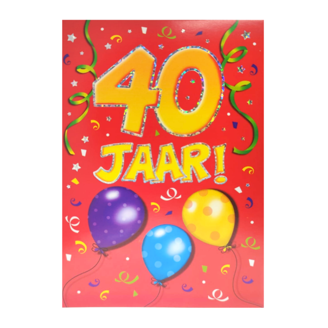 Artige Kaart - That funny age - 40 jaar - TFA048