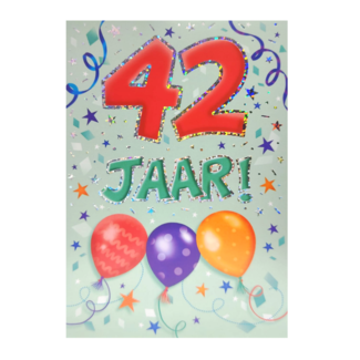 Artige Kaart - That funny age - 42 jaar - TFA052