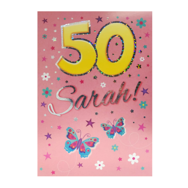 Artige Kaart - That funny age - 50 jaar, Sarah - TFA060