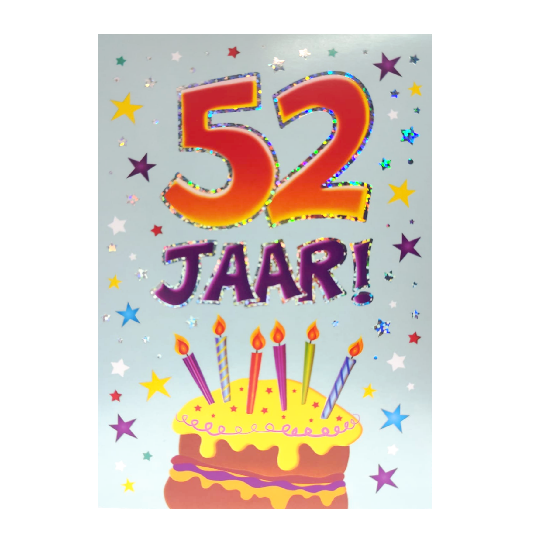 Geval Onze onderneming boter Kaart - That funny age - 52 Jaar - AT1038-E - 1234feest.nl