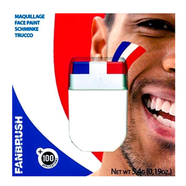 Haza-Witbaard Schminkstift - Nederlandse vlag - Rood, wit, blauw - 4,8gr
