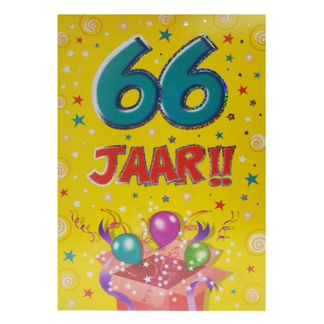 Artige Kaart - That funny age - 66 jaar - TFA083