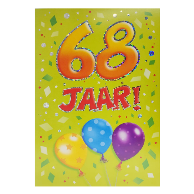 Artige Kaart - That funny age - 68 jaar - TFA085