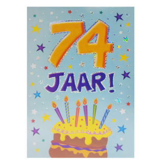 Artige Kaart - That funny age - 74 jaar - TFA092