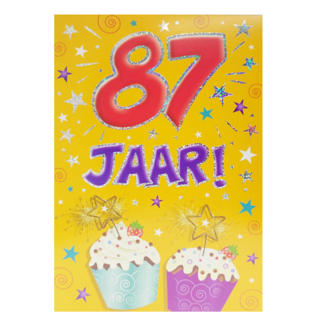 Artige Kaart - That funny age - 87 jaar - AT1047-C