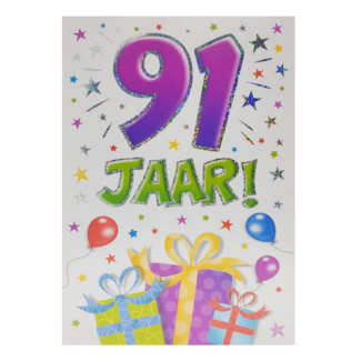 Artige Kaart - That funny age - 91 jaar - AT1048-A1