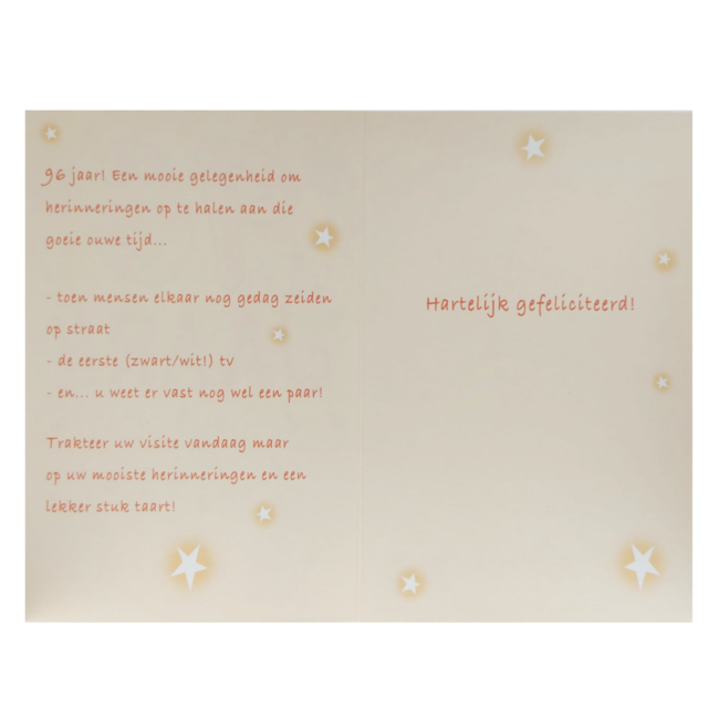 Artige Kaart - That funny age - 96 jaar - AT1048-B1