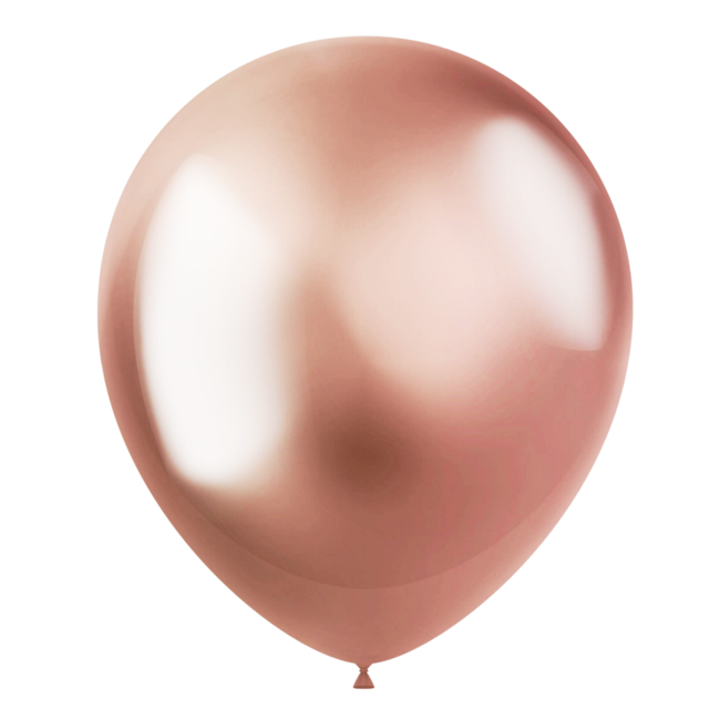 Folat Ballonnen - Roségoud - Metallic - 33cm - 10st.**