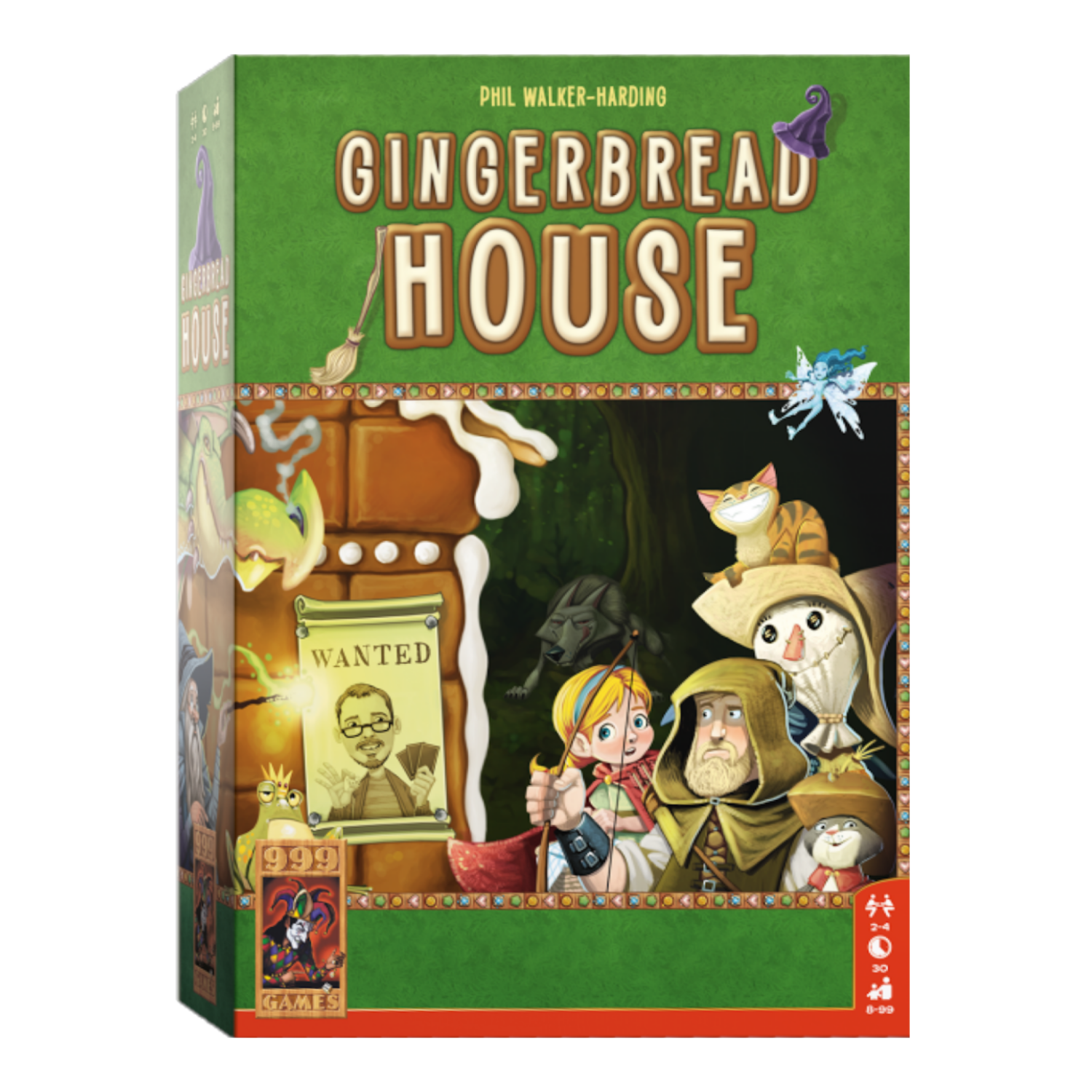 Bordspel - Gingerbread House - 8+*