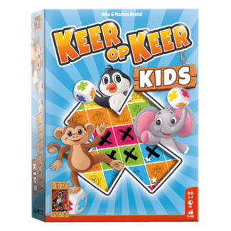 999 Games Spel - Dobbelspel - Keer op keer kids - 5+