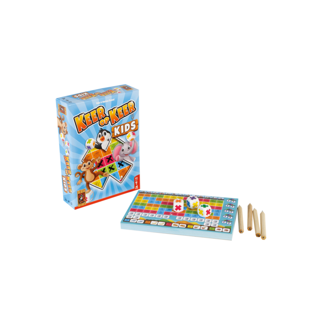 999 Games Spel - Dobbelspel - Keer op keer kids - 5+