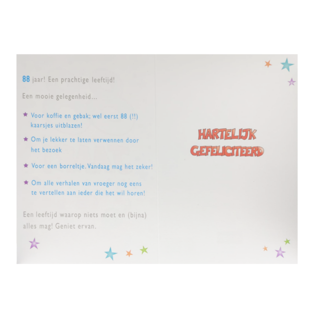 Artige Kaart - That funny age - 88 jaar - TFA110