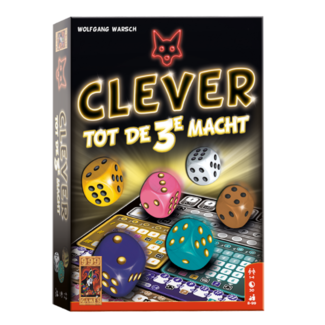 999 Games Clever tot de 3e macht - Dobbelspel - 8+