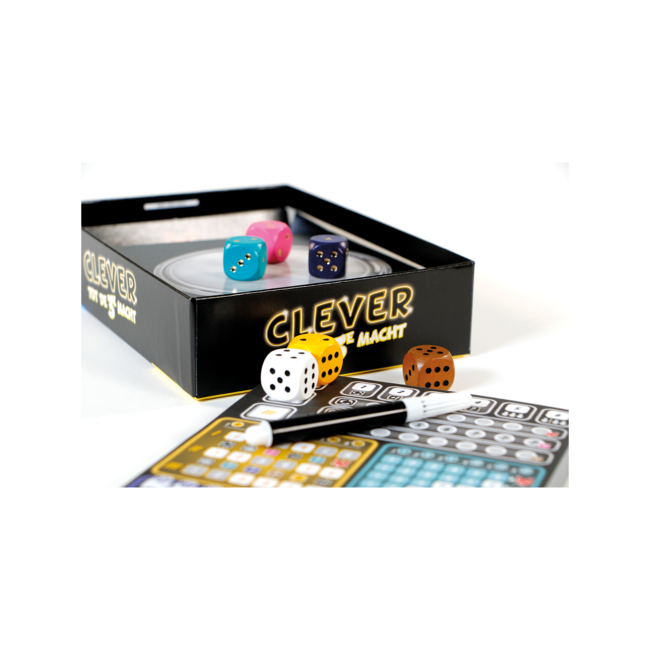 999 Games Clever tot de 3e macht - Dobbelspel - 8+