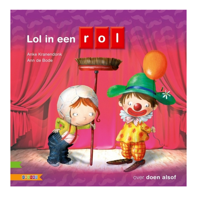 Zwijsen Boek - Lol in een rol - AVI-start