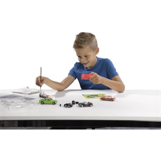 SES Knutselen - Gieten en schilderen - Auto's