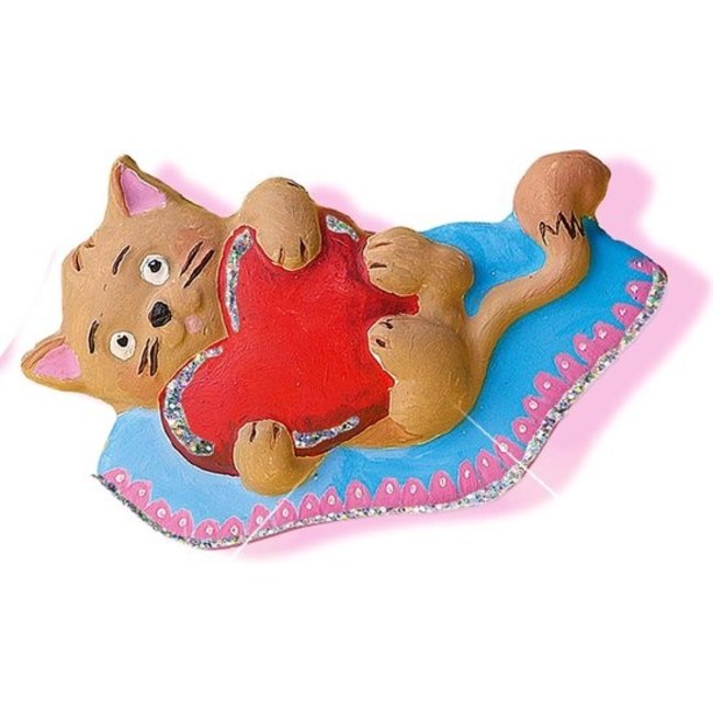 SES Knutselen - Gieten en schilderen - Honden en katten