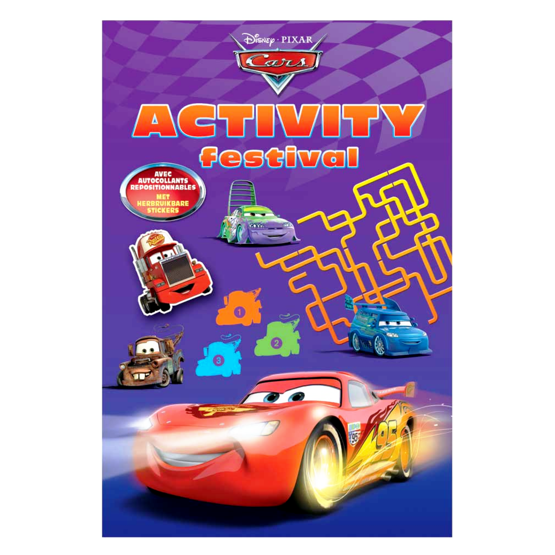 Boek - Activiteitenboek - Disney - Cars