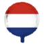 Fiesta Folieballon - Vlag Nederland - 45cm - Zonder vulling