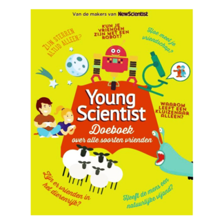 1234feest Boek - Young scientist - Doeboek - Over soorten vrienden - 8 tot 12 jr