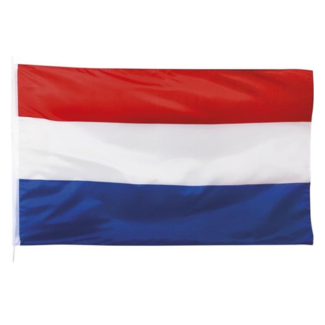 Haza-Witbaard Vlag - Nederland - Rood, wit, blauw - 90x150cm