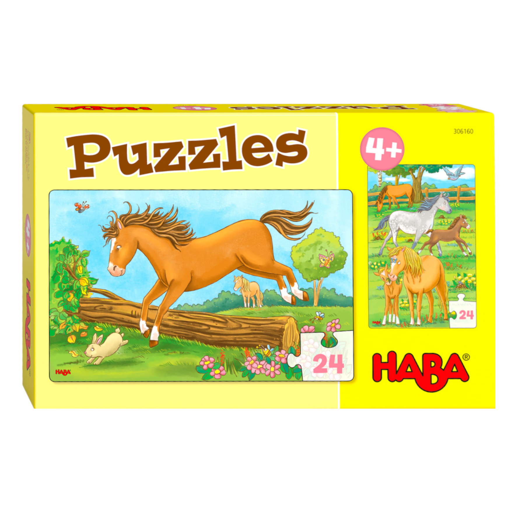 Puzzel - Paarden - 2x24st. - 4+