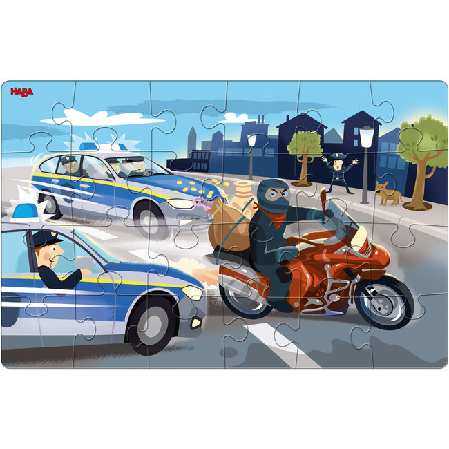 Haba Puzzel - In actie - 2x24st. - 4+