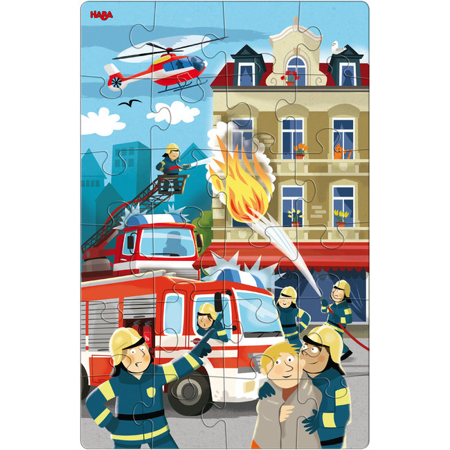 Haba Puzzel - In actie - 2x24st. - 4+