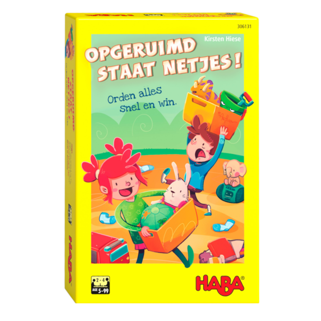 Haba Spel - Opgeruimd staat netjes - 5+