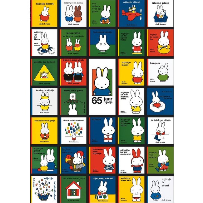 Ravensburger Puzzel - Nijntje 65 jaar - 1000st.