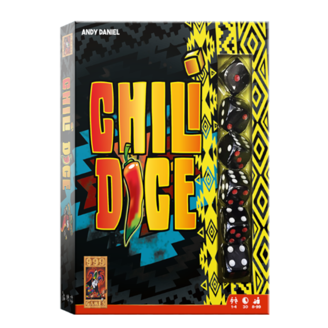 999 Games Spel - Dobbelspel - Chili dice - 8+