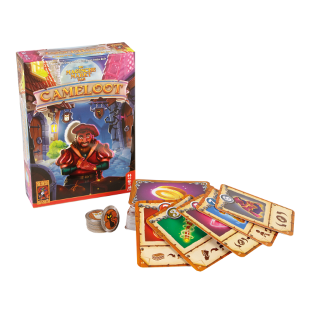 999 Games De magische markt van Cameloot - Kaartspel  - 8+