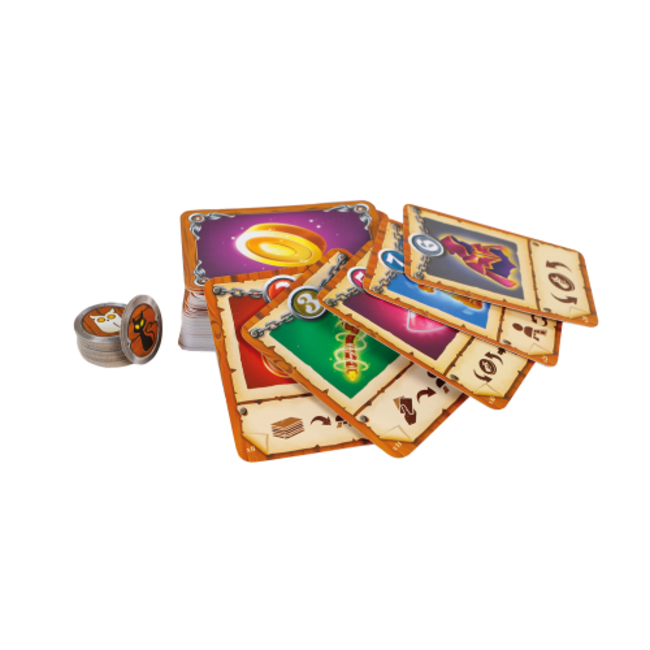 999 Games De magische markt van Cameloot - Kaartspel  - 8+