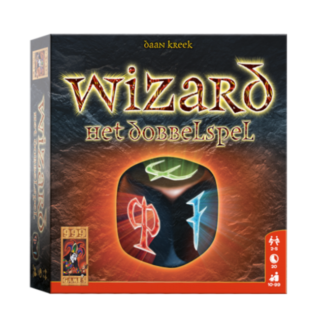 999 Games Spel - Dobbelspel - Wizard het dobbelspel - 10+