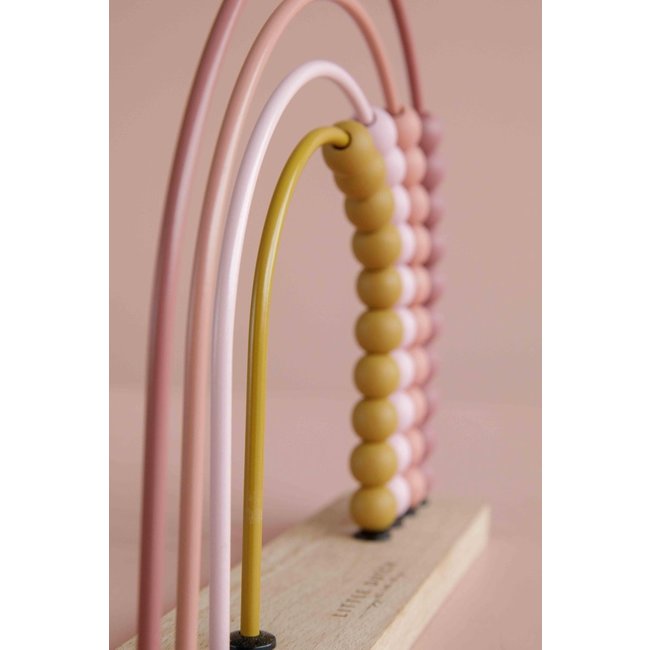 Little Dutch Telraam - Regenboog - Roze - Little Dutch