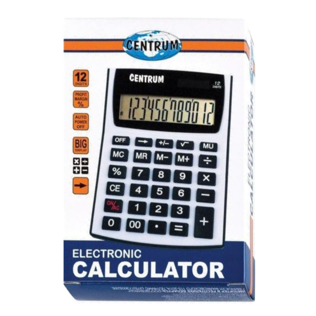 Centrum Rekenmachine - Calculator - 12 cijfers