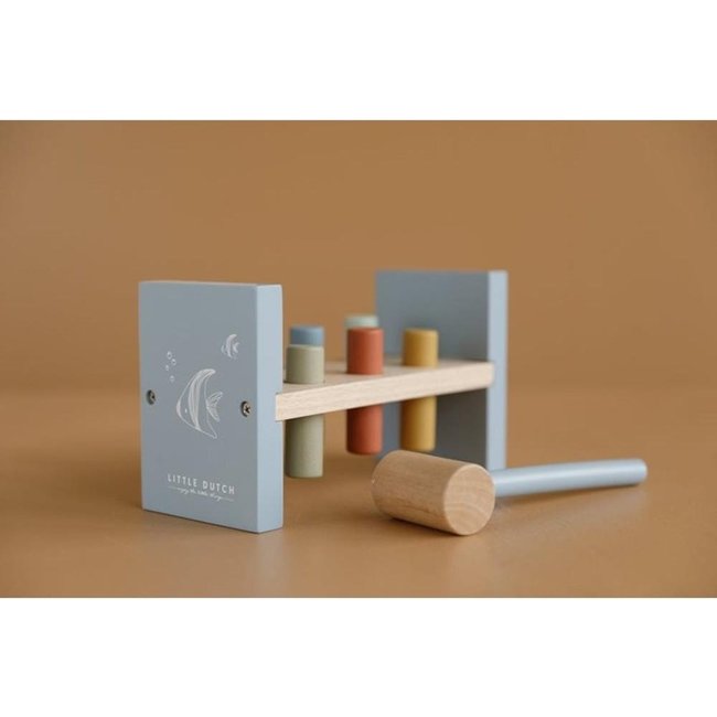 Little Dutch Hamerbank - Blauw - Little Dutch