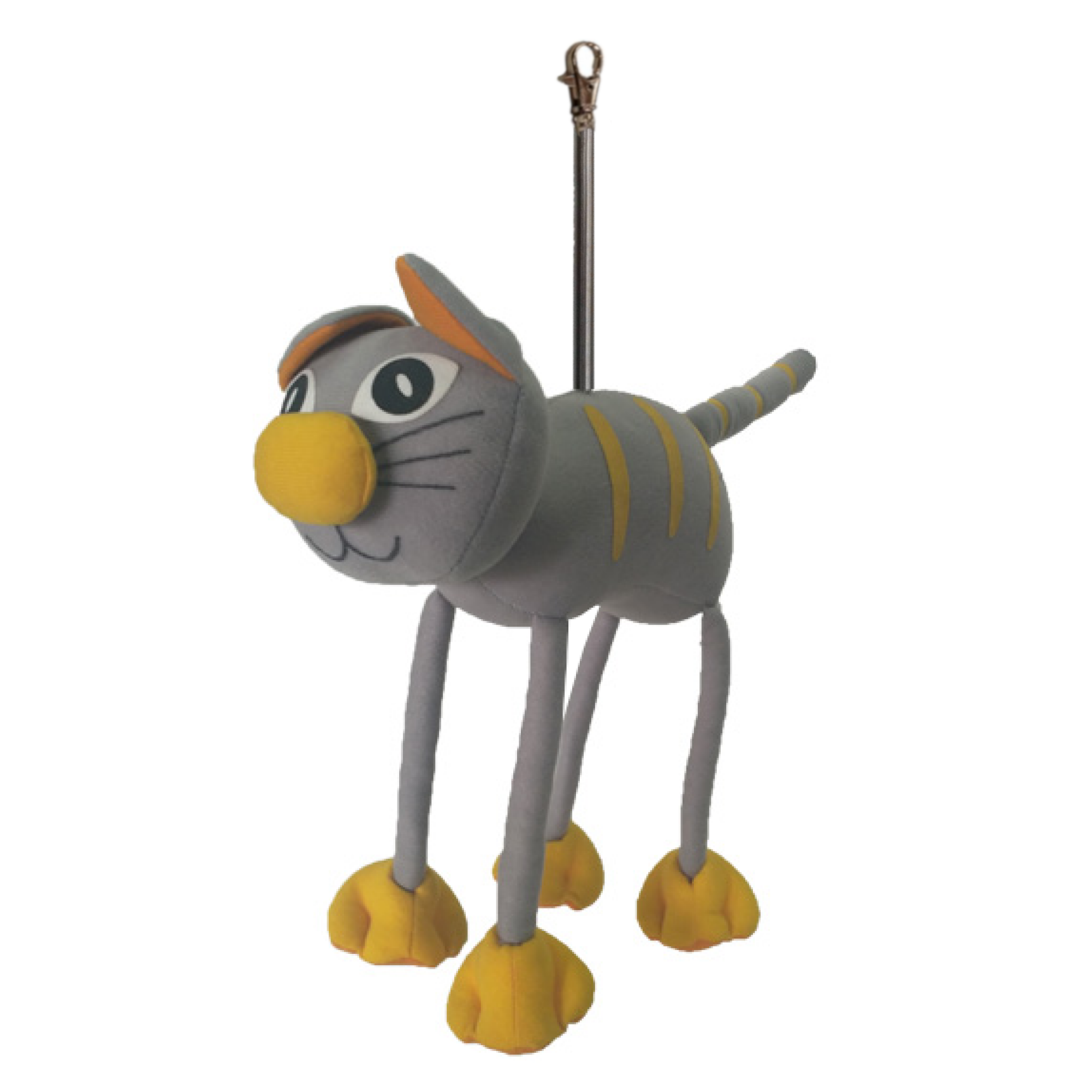 Wiebeldier aan veer - Kat - Poes