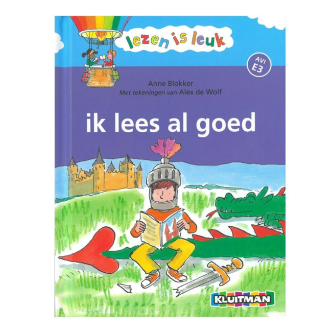 Kluitman Boek - Lezen is leuk - Ik lees al goed -  AVI E3