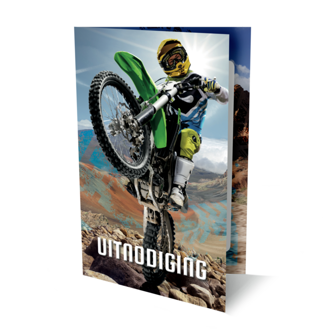 Interstat Uitnodigingskaarten - Motor - 6st.