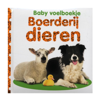 Veltman Boek - Baby voelboekje - Boerderijdieren