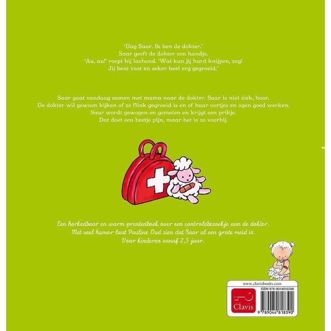 Clavis Boek - Saar bij de dokter