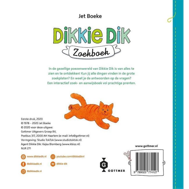Gottmer Boek - Dikkie Dik zoekboek - 2+