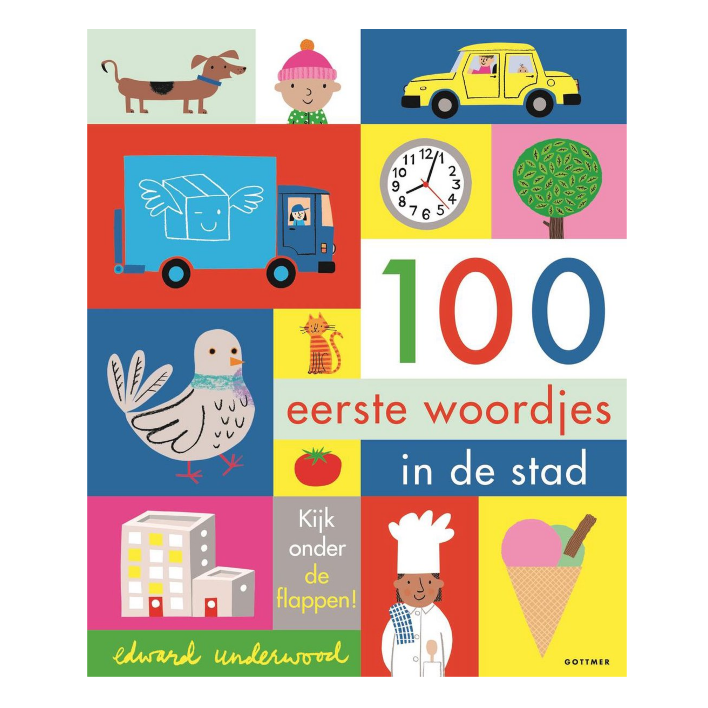 Boek - 100 eerste woordjes - In de stad
