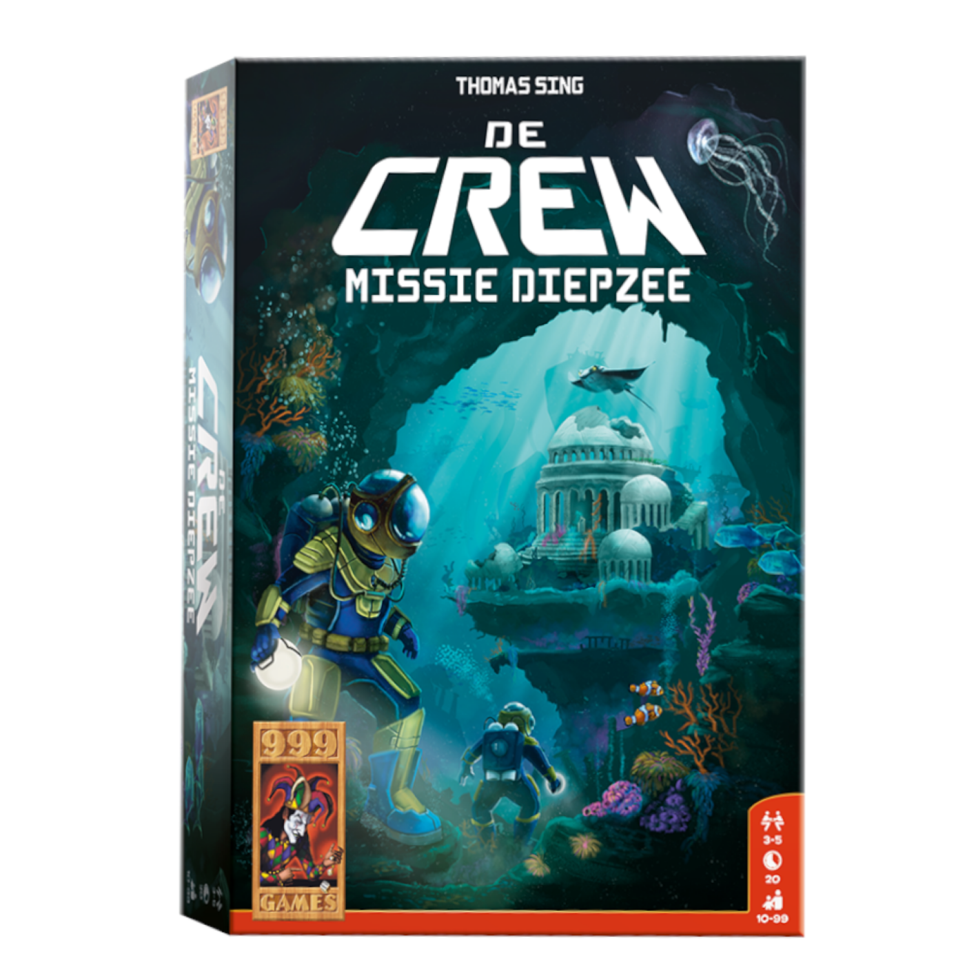 Spel - Coöperatief - De crew - Missie diepzee - 10+