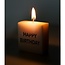 Paperdreams Cijfer- / letterkaarsje - Scrabble - Happy Birthday